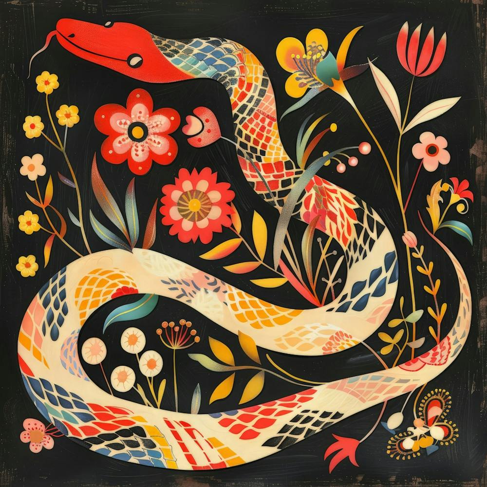 Snake In The Garden