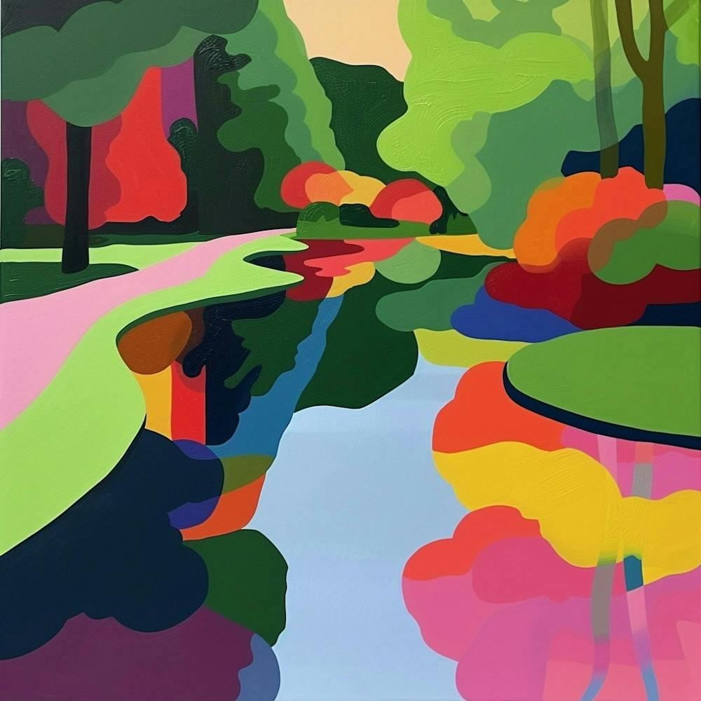 Abstract Park Collection Vondelpark Amsterdam 3