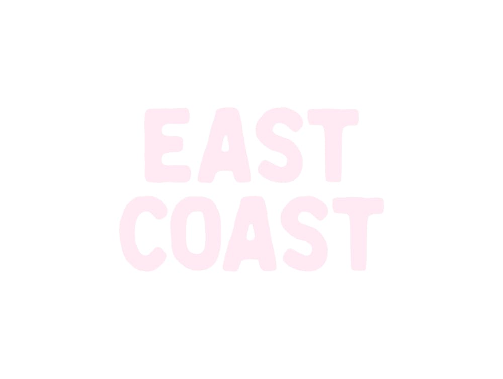 East Coast - Light Pink