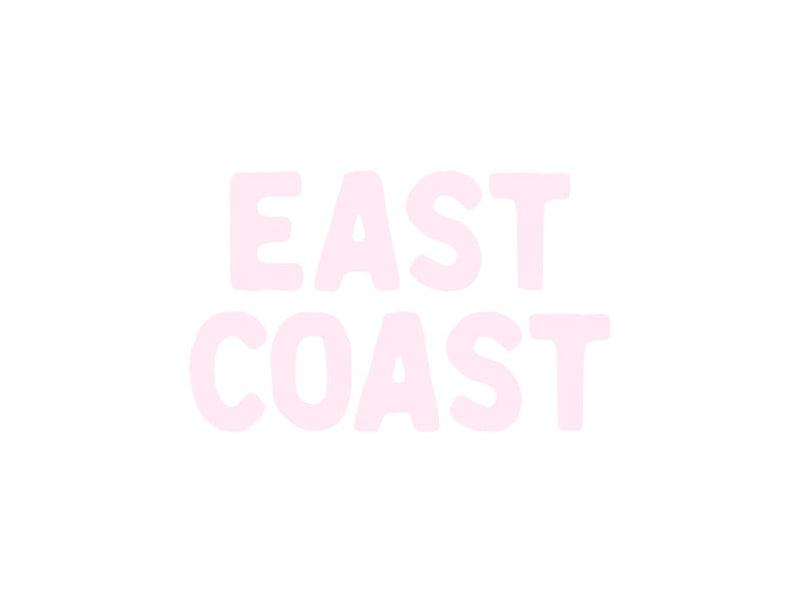 East Coast - Light Pink