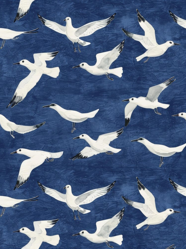 Seagulls In Flight 2