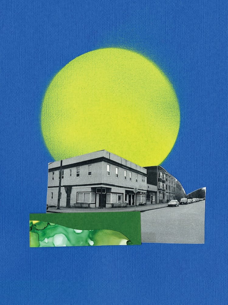 Giant Sun Collage