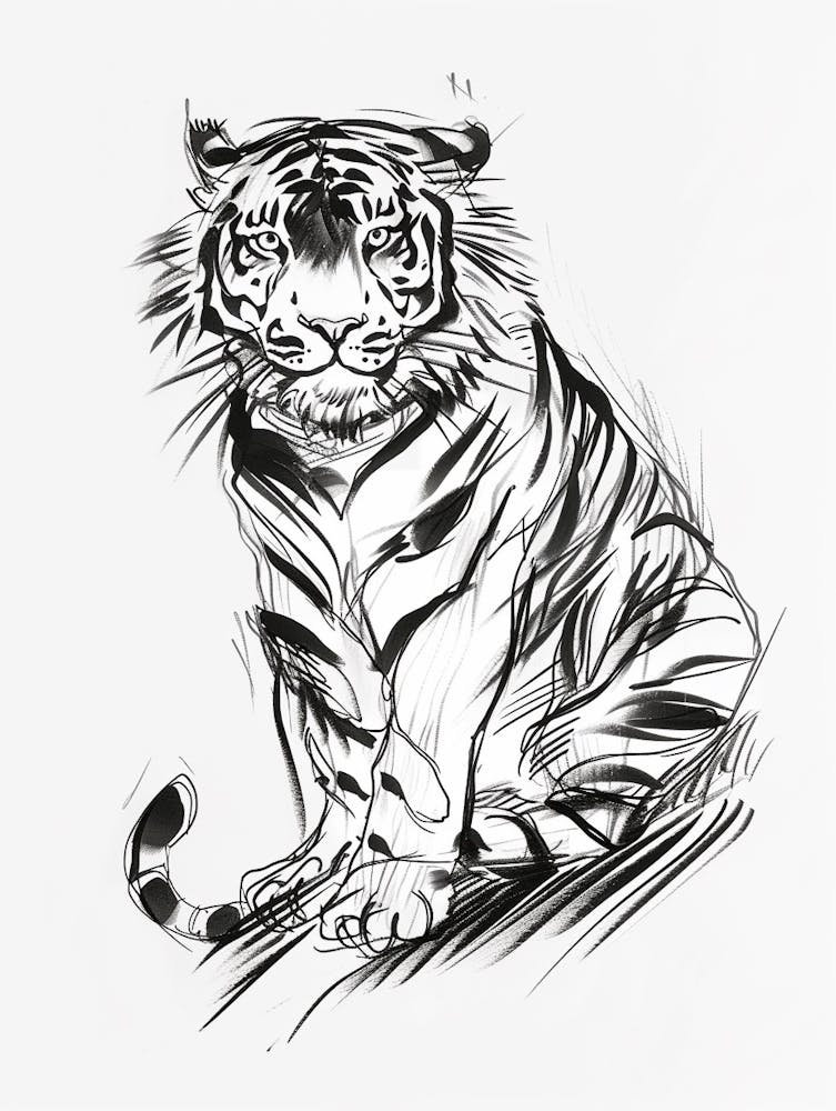 Tigre N&B