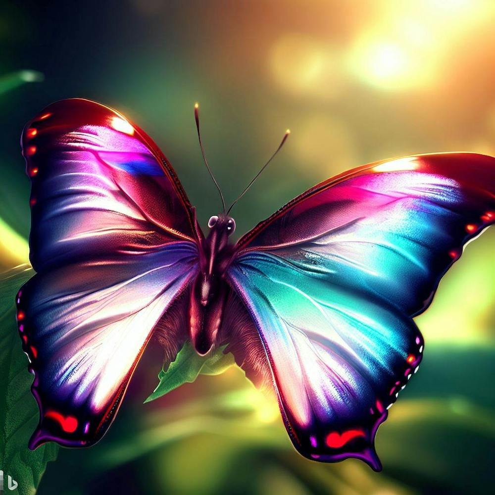Luminescent Butterfly