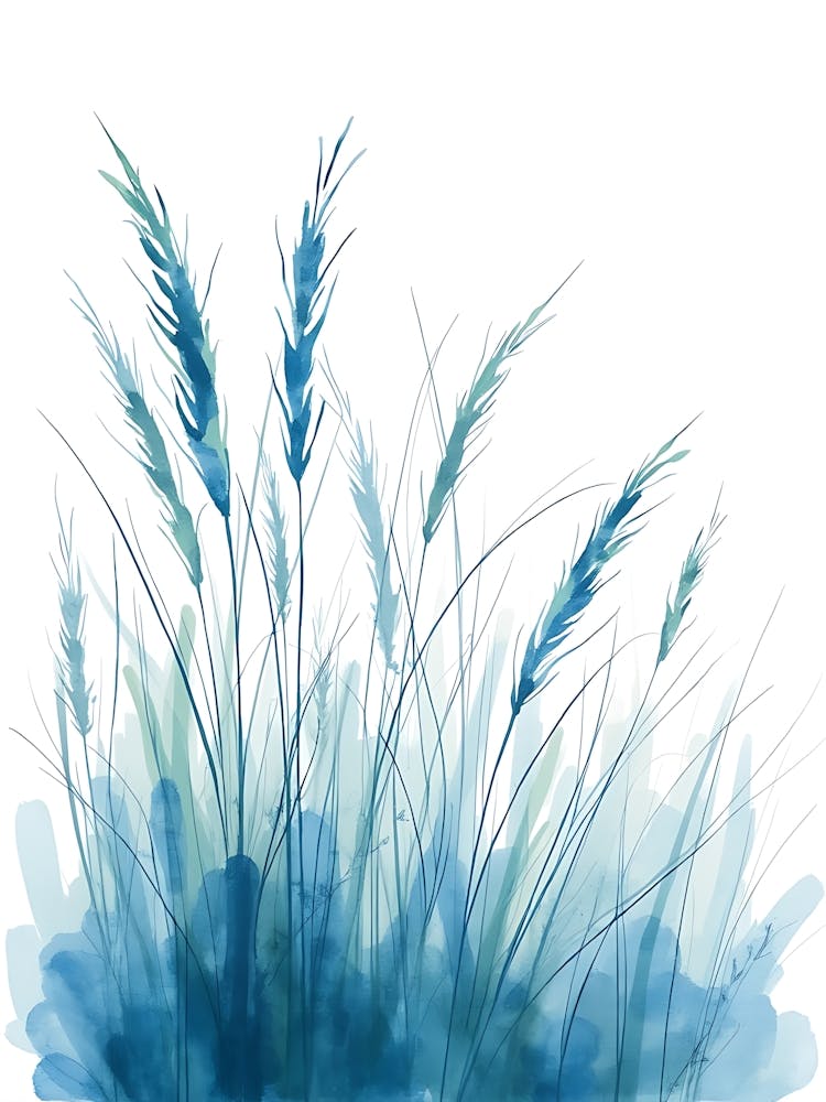 Airy Blue Flower Expression