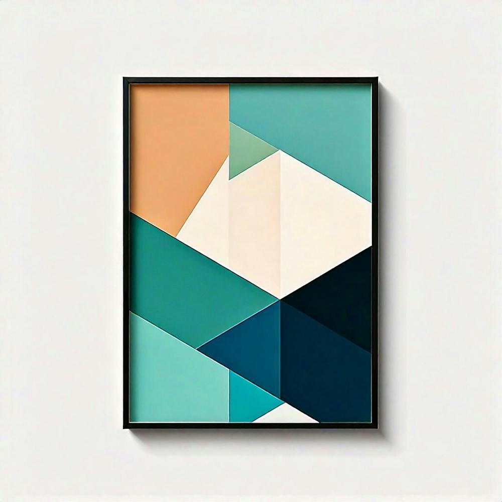 Abstract Geometric Wall Art 1