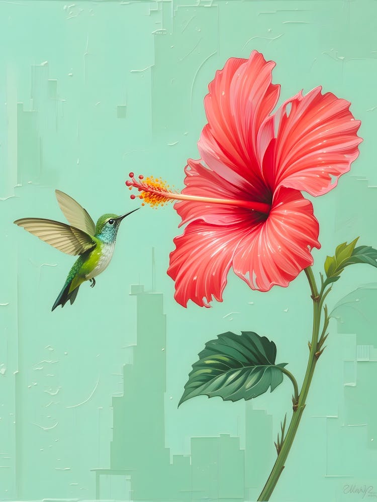 That One Time a Bird Visited My Garden