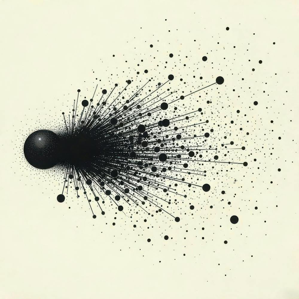 Black And White Painting