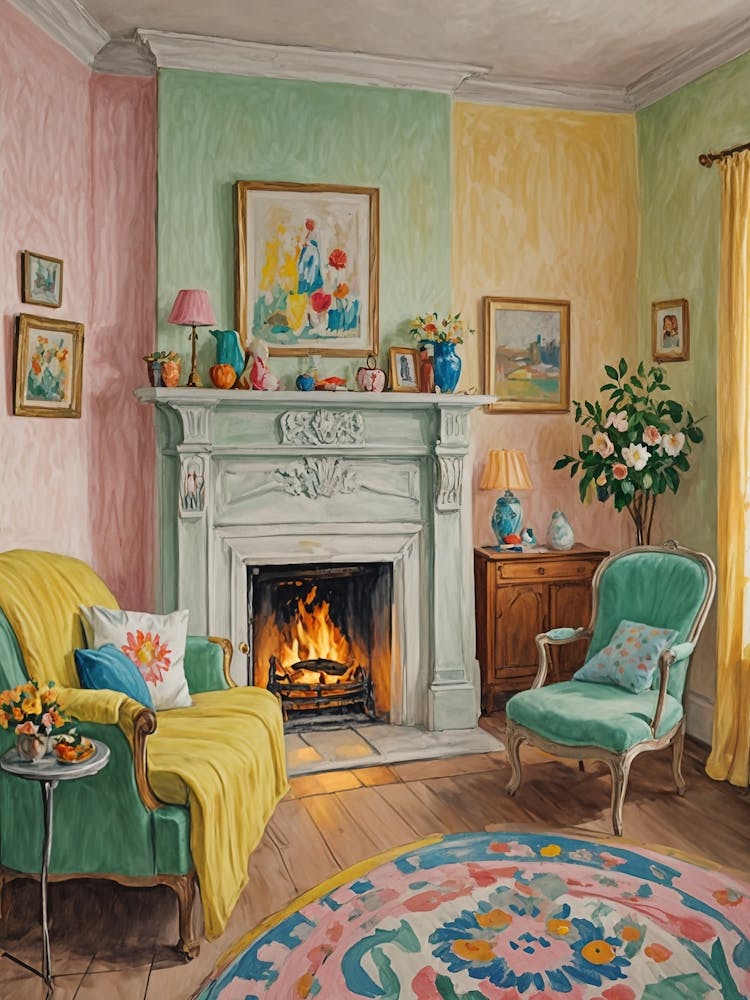 Cosy Cottage Fireplace