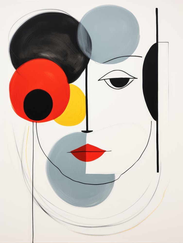 Abstract Portrait Of A Woman 22