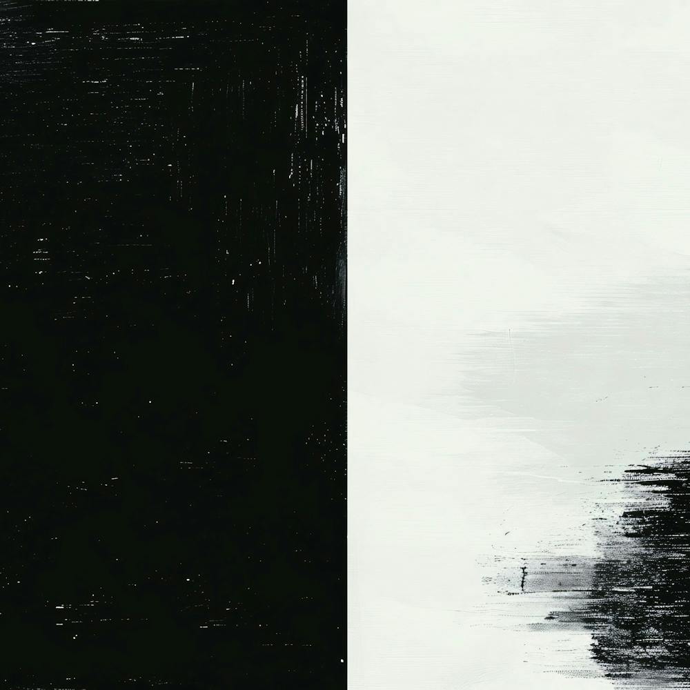 Black And White Painting 1