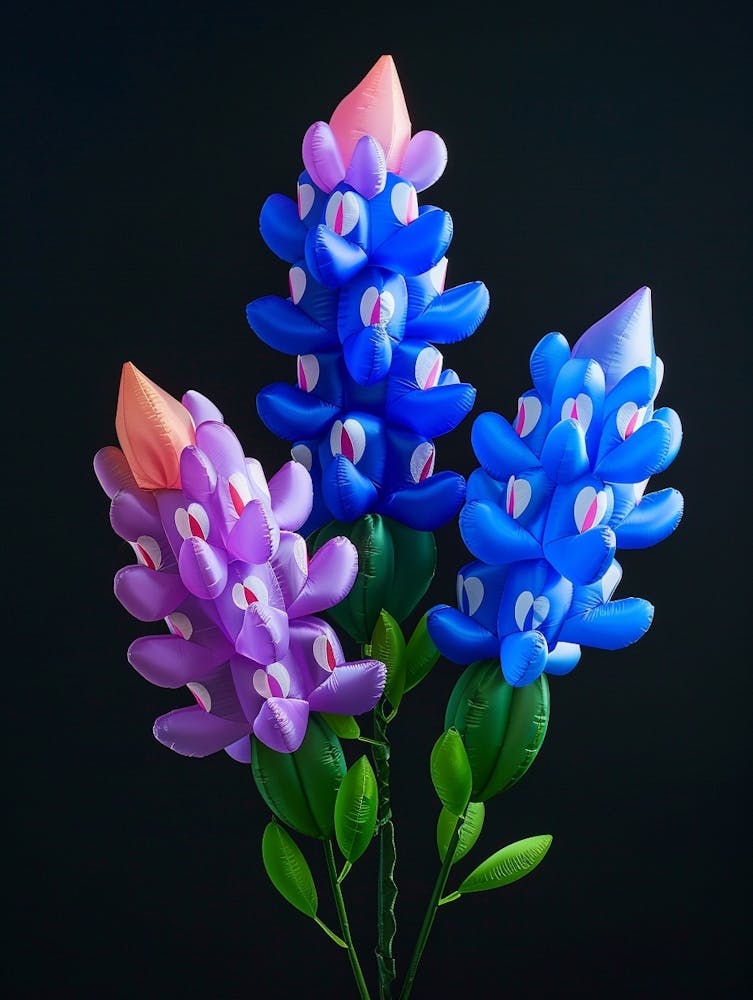 Helle Aufblasbare Blumen Bluebonnet 1