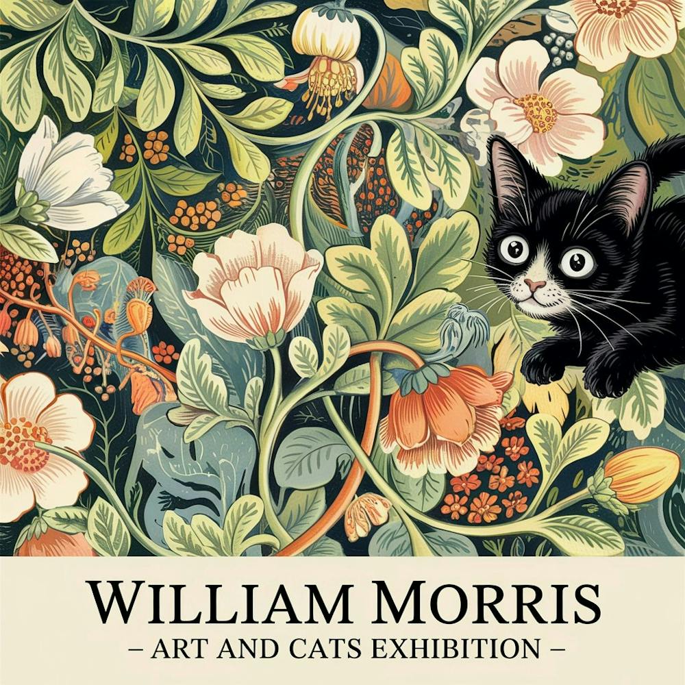 William Morris And Cats Exhibition