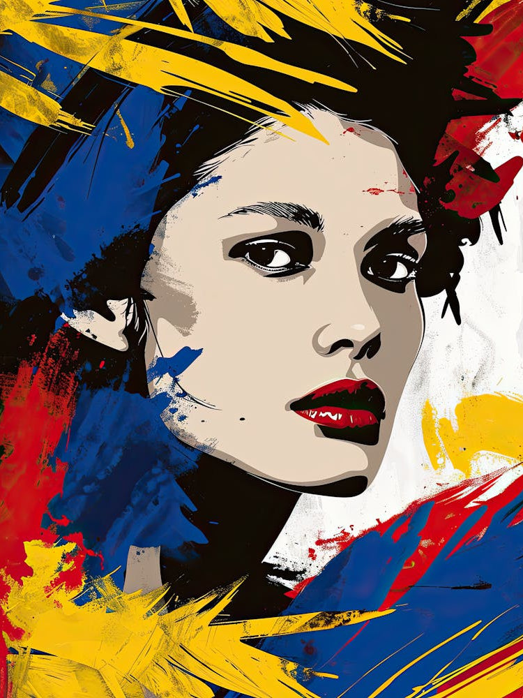 Venezuelan Woman, Pop Art