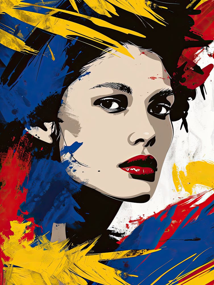 Venezuelan Woman, Pop Art