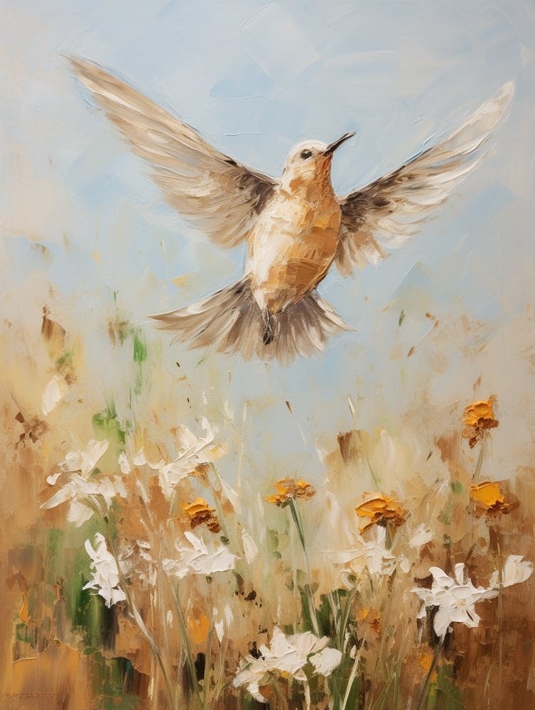 Bird Painting Hummingbird 2