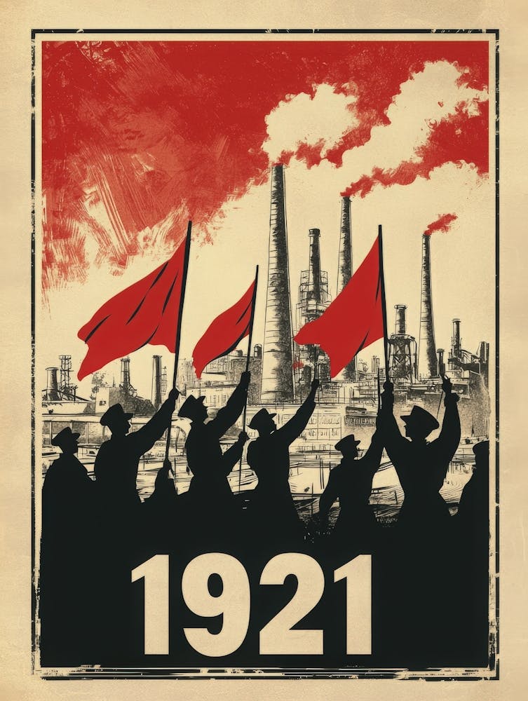 Aihrgdesign A Vintage Political Poster Marking The Formation 16