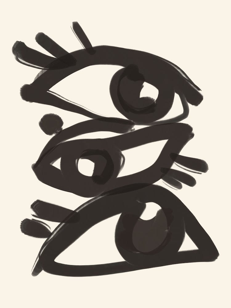 Abstrakte Augen 3