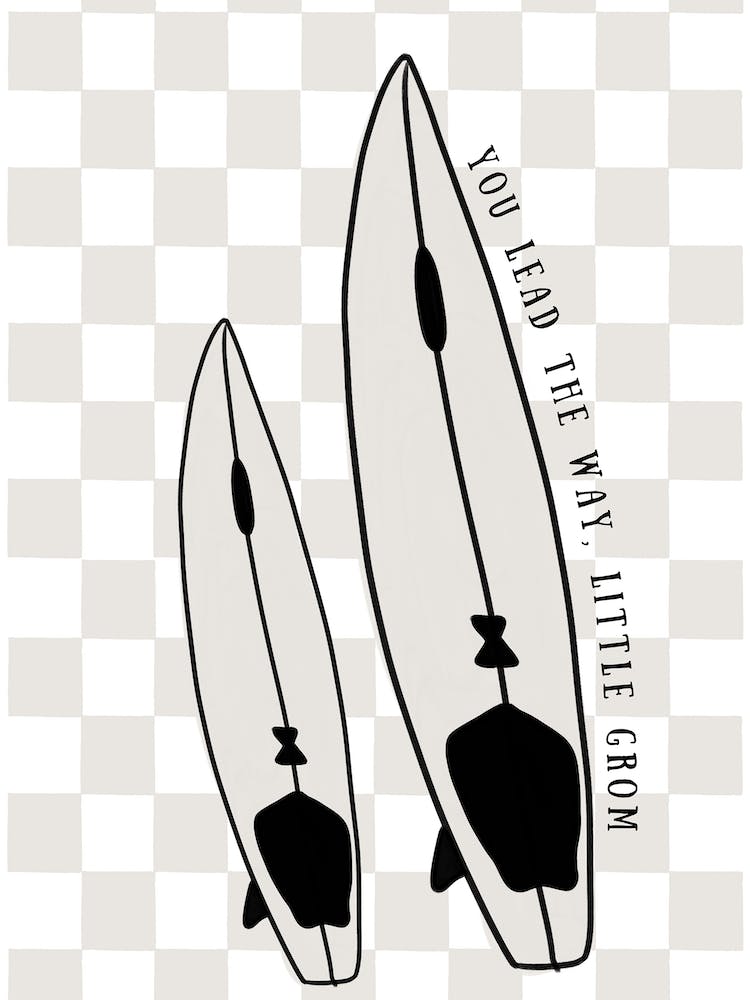 You Lead The Way Surfer