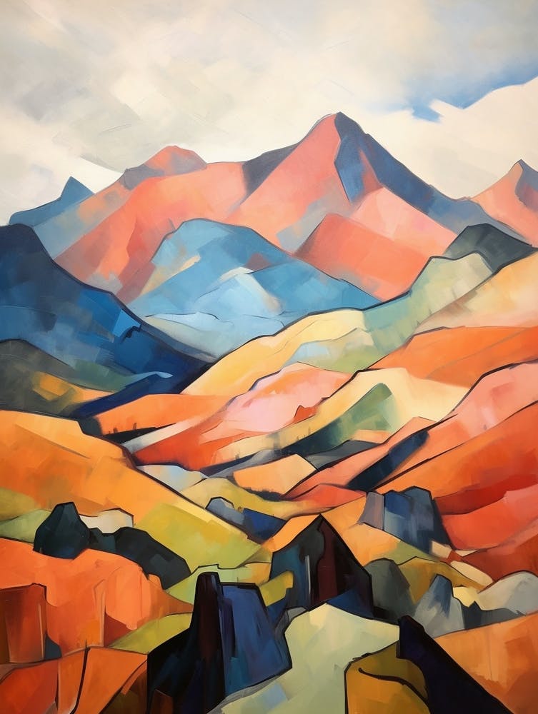 Mount Washington Usa 10 Mountain Painting