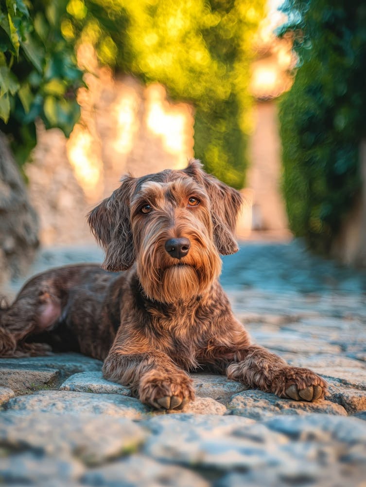 Schnauzer.Generated AI.