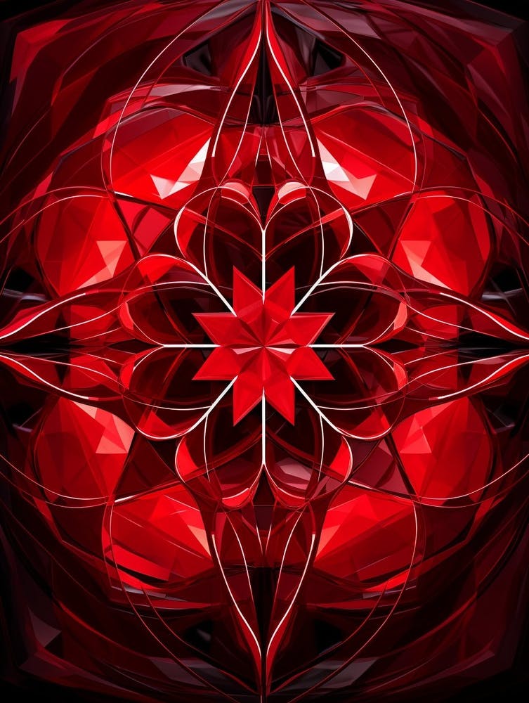 Kinetic Abstract Geometric 8