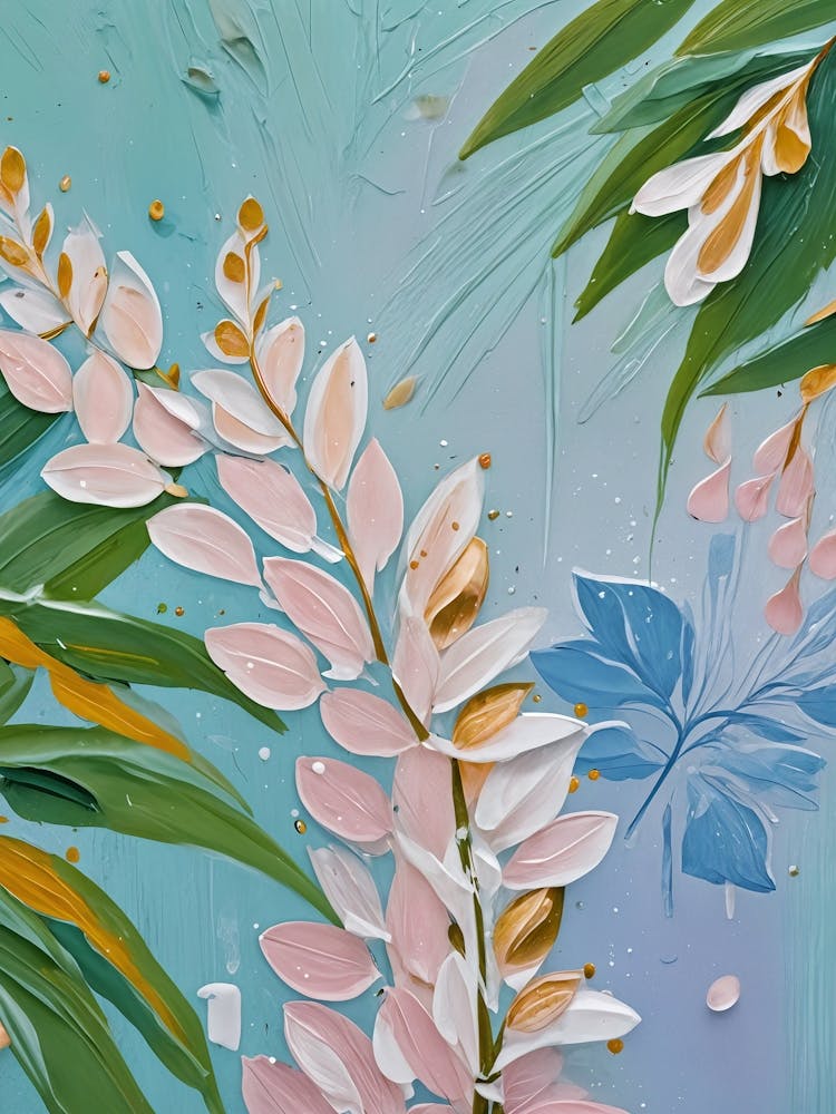 Painted Pastel Botanical