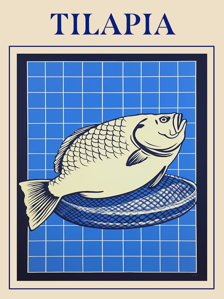 Tilapia 2 Seafood Poster