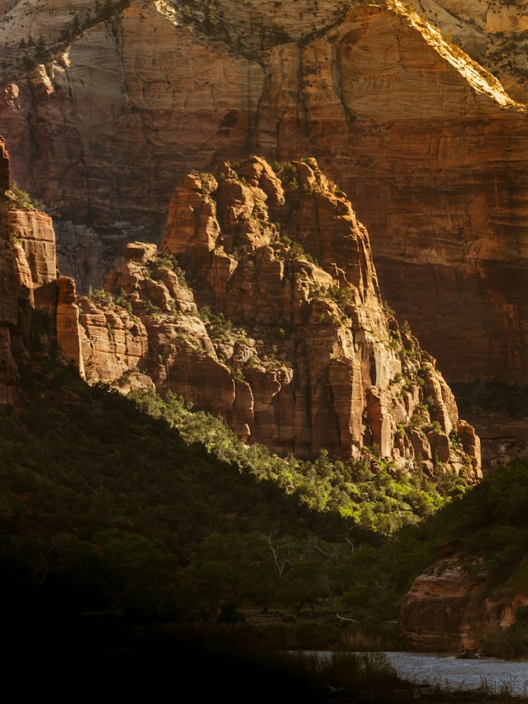Zion National Park Utah Shadows and Light