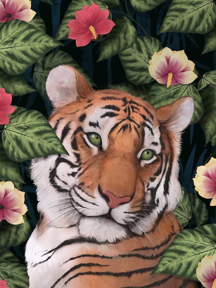 Serene Tiger