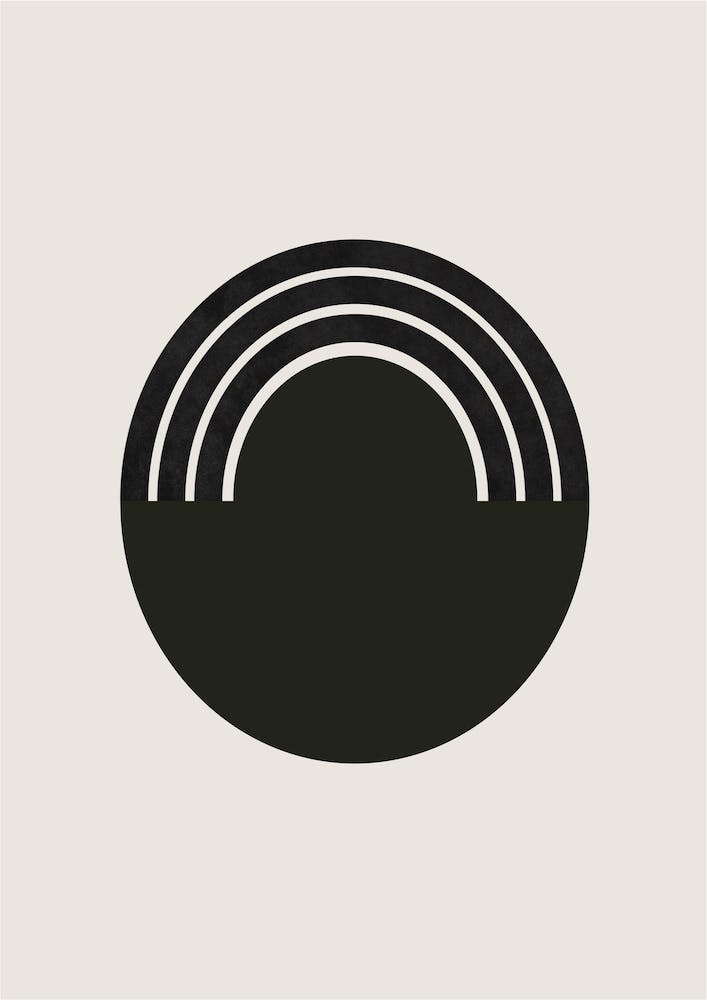 Abstract Rainbow Circle