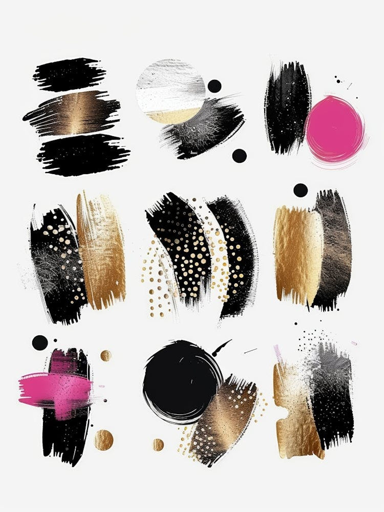 Abstract Brush Strokes 12