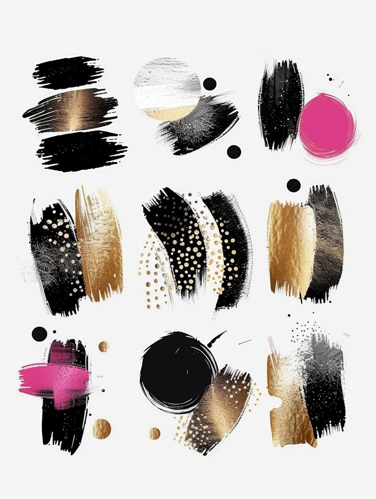 Abstract Brush Strokes 12