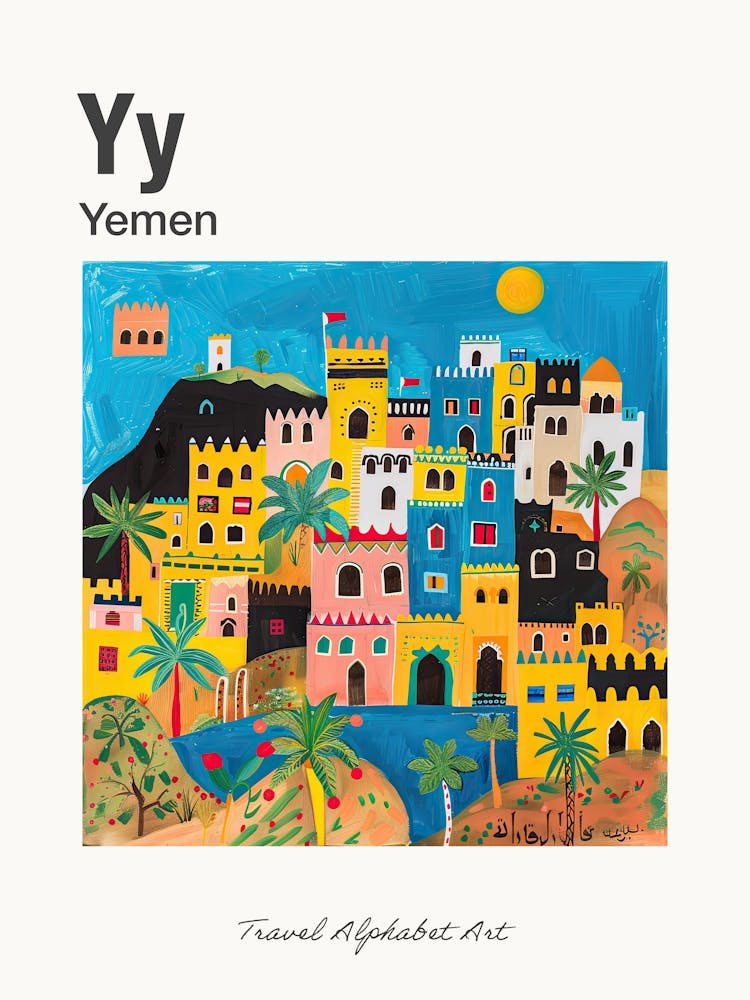 Kids Travel Alphabet  Yemen 3