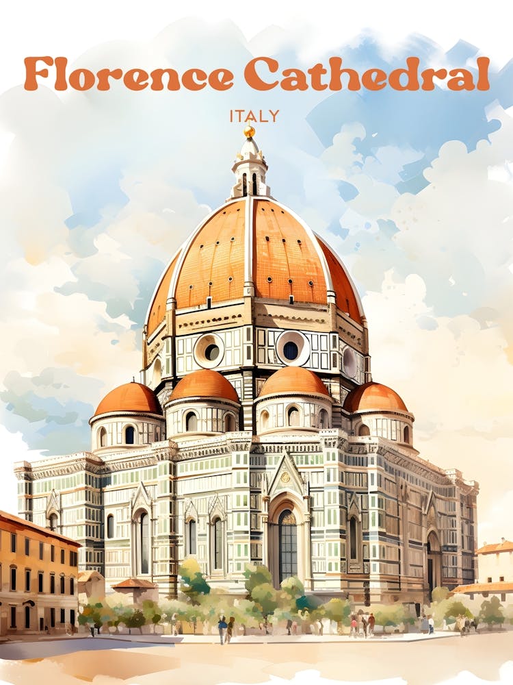 Florence Cathedral Italy History Church Travel Art