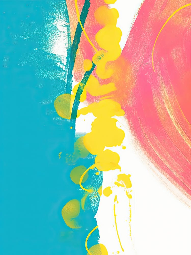 Summer Vibes Abstract 4