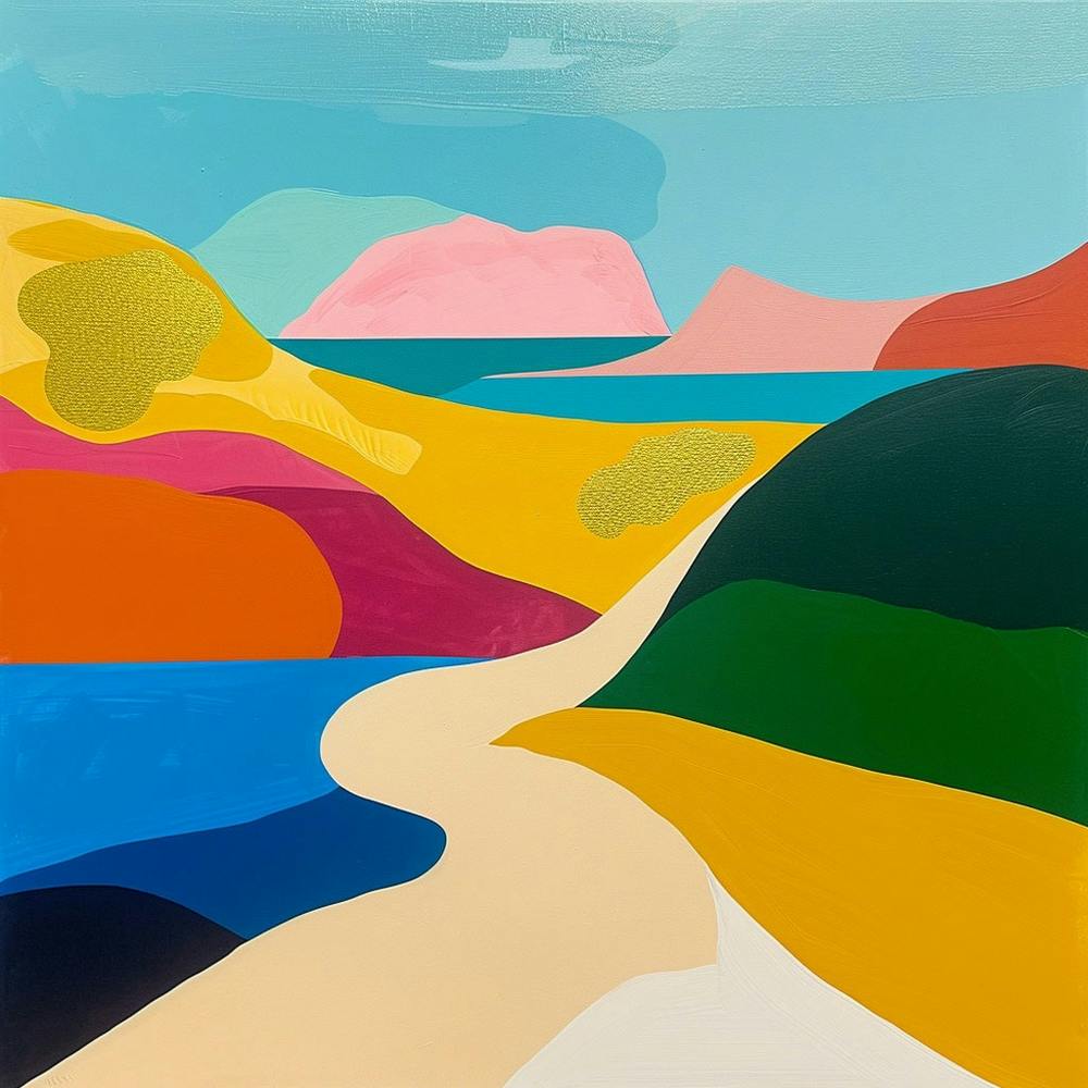 Abstract Travel Collection Turks And Caicos Island 1