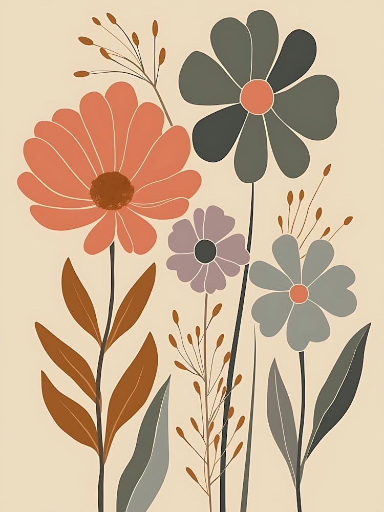 Chic Bohemian Floral Home Styling