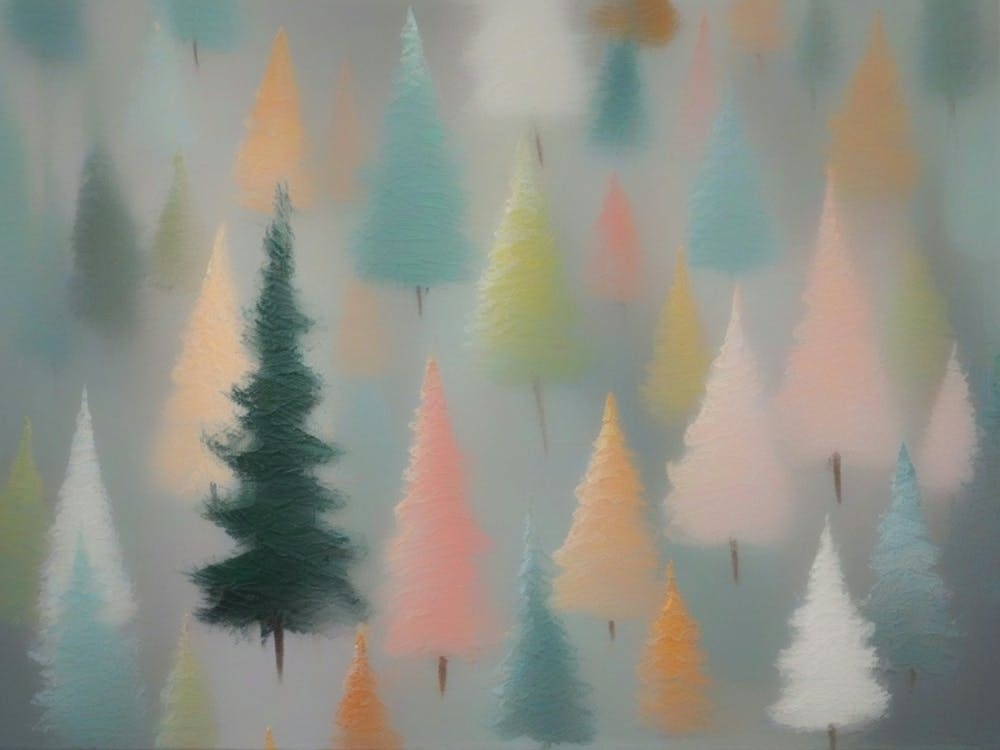 Abstract Christmas Tree 3