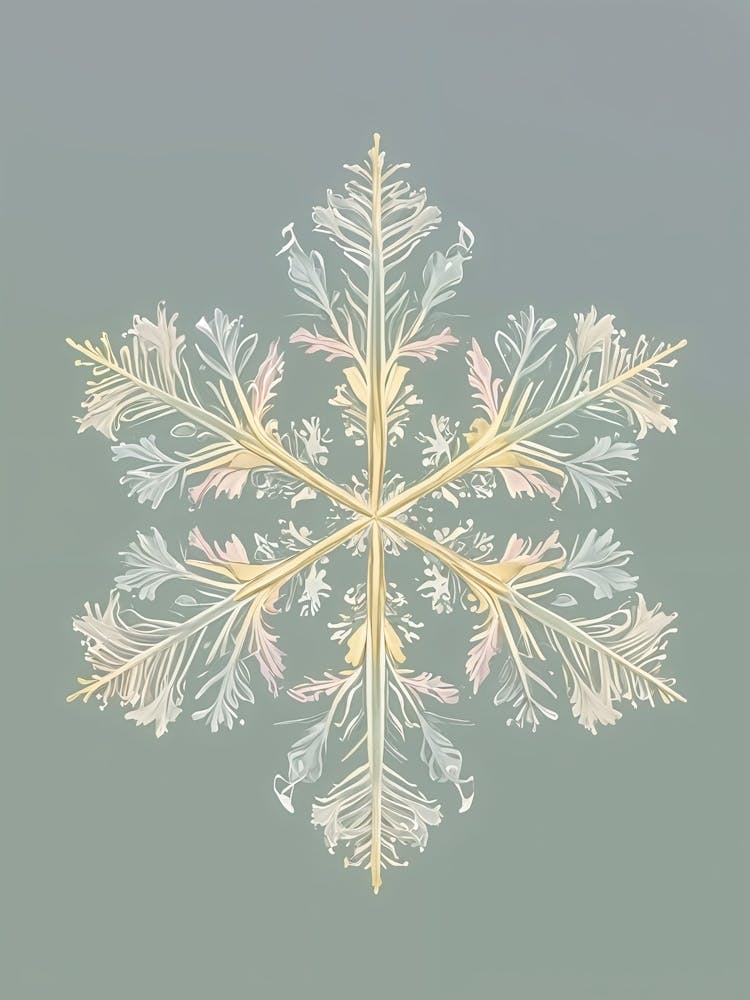 Serene Snowflake