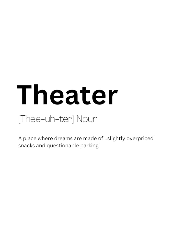Theater Definition Meaning
