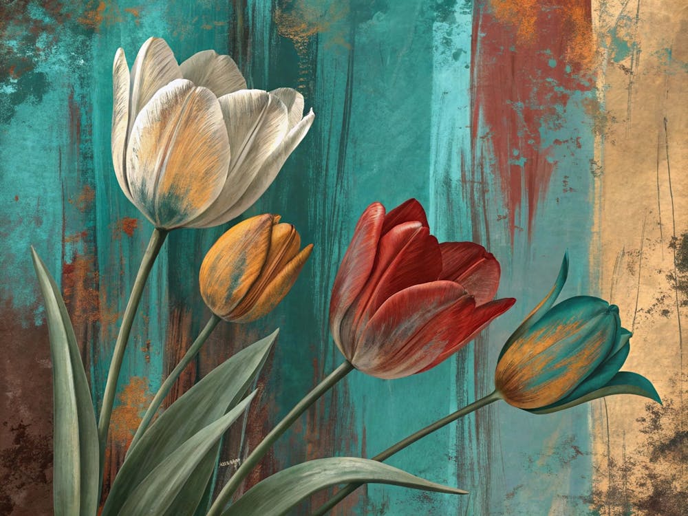 Tulips flowers