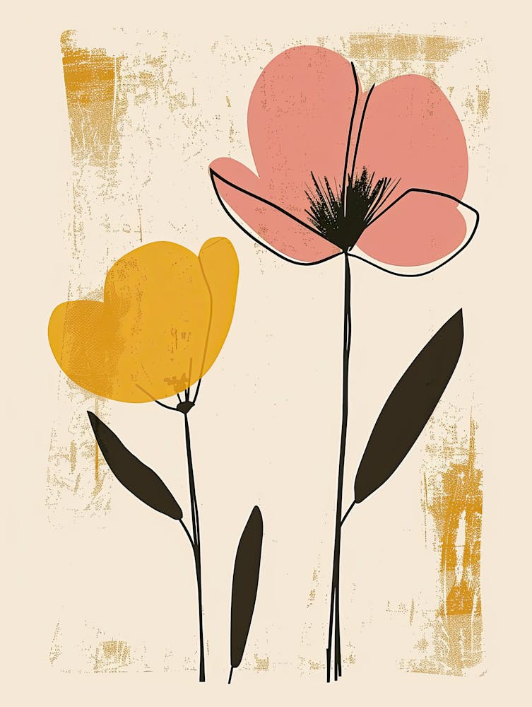 Algiers Flower Market Boho Minimalist Style