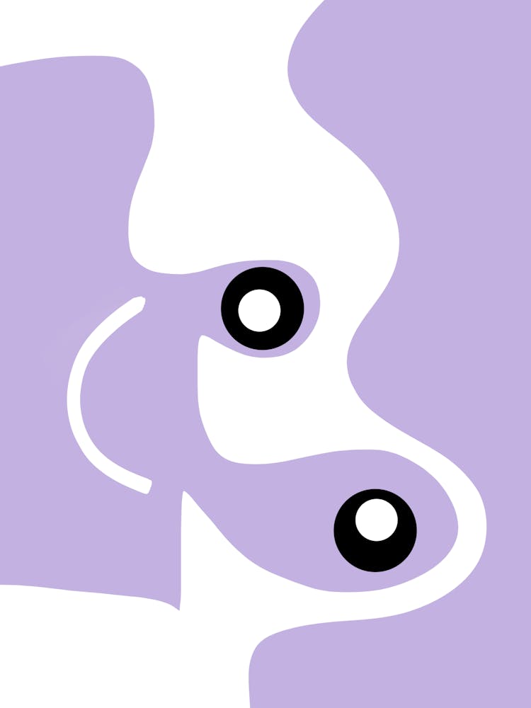 Happy Purple Snail