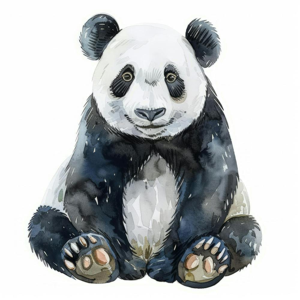 Panda Bear Canvas Print