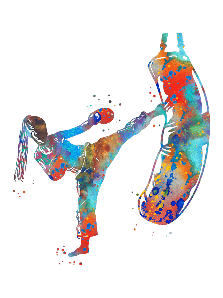 Kickbox Female Martial Artist 3