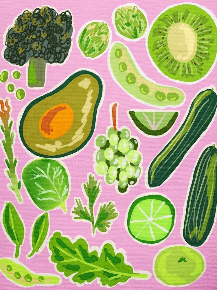 Vegetables Canvas Art