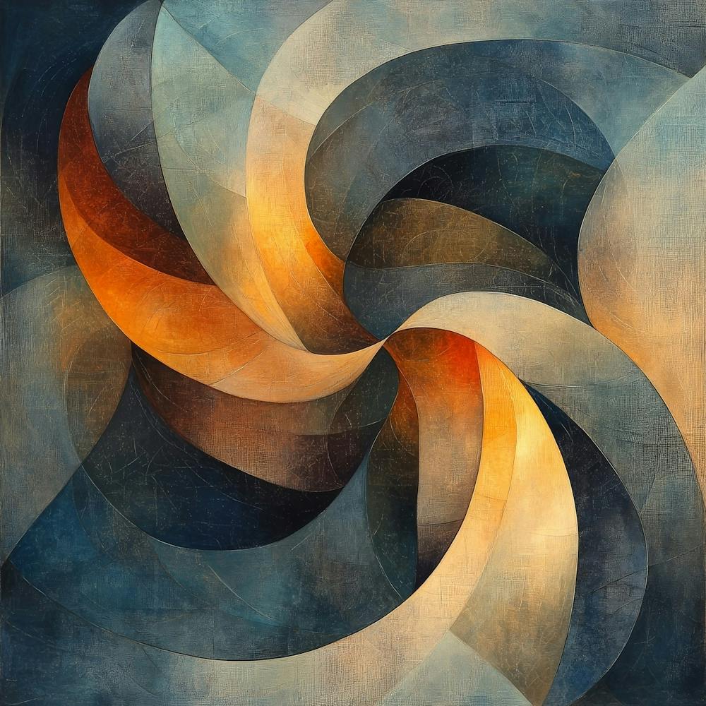 Abstract Swirl Art