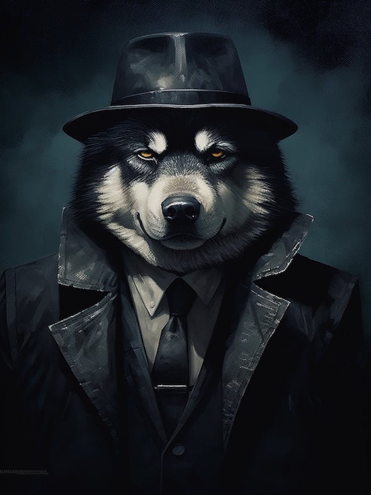 Gangster Dog Alaskan Malamute