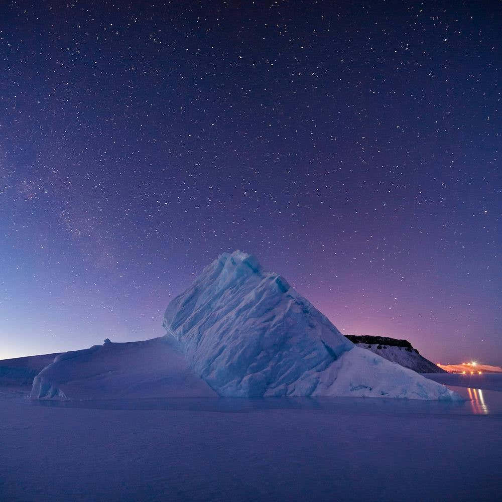 Iceberg In North Star Bay, Greenland, Nasa